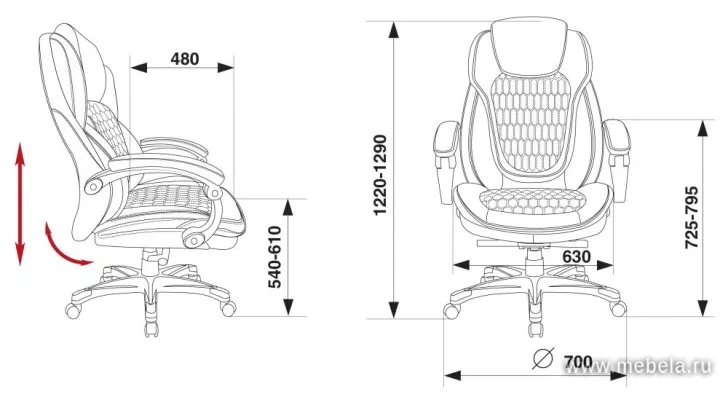 кресло T-9917