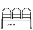 3-х местная секция