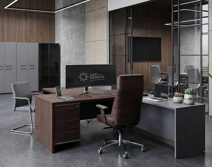 фото кабинет Кортез Венге					 №2					