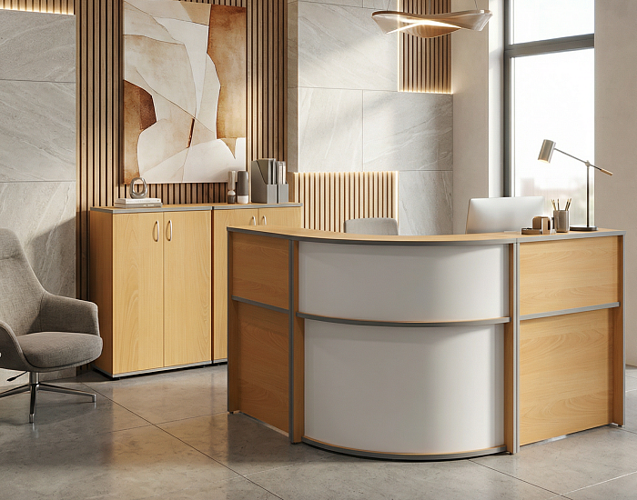 фото стойка ресепшн Агат					 №3					