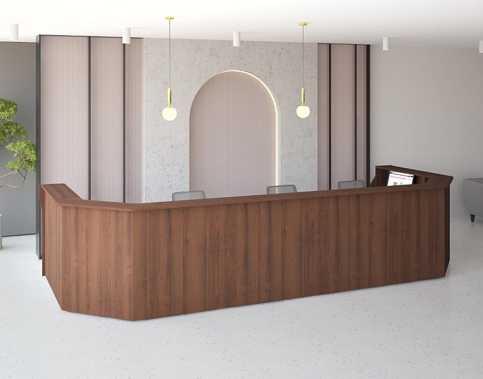 фото стойка ресепшн Комфорт					 №4					