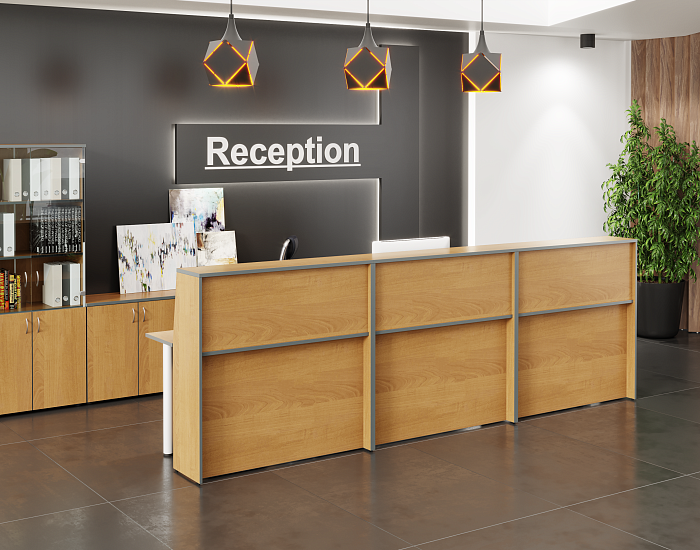 фото стойка ресепшн Агат					 №4					