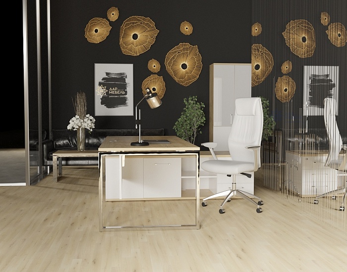 фото кабинет Шифт Хром Тиквуд					 №5					